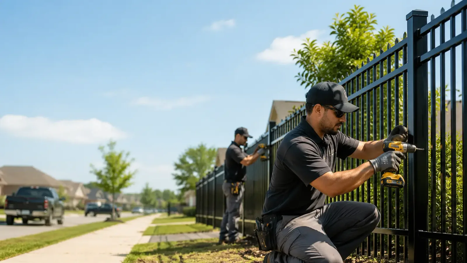 Metal Fence Installation in Farmingville, NY